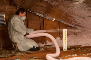 Fiberglass insulation installed Delaware & E. Shore Maryland